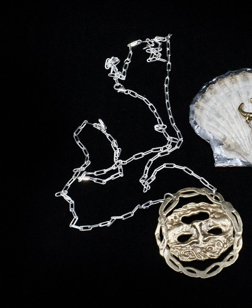 Plutonia Blue Medusa Medallion