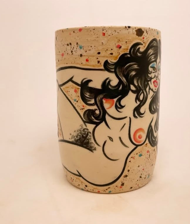 Jennifer Calandra Naked Lady Ceramic Cup
