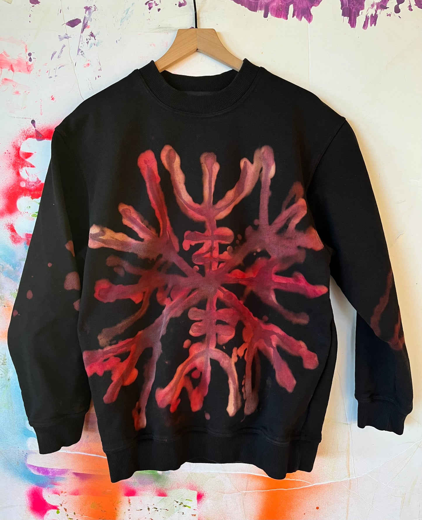 Devi Dasi Helm of Awe / Helm of Terror Crew Neck Sweatshirt