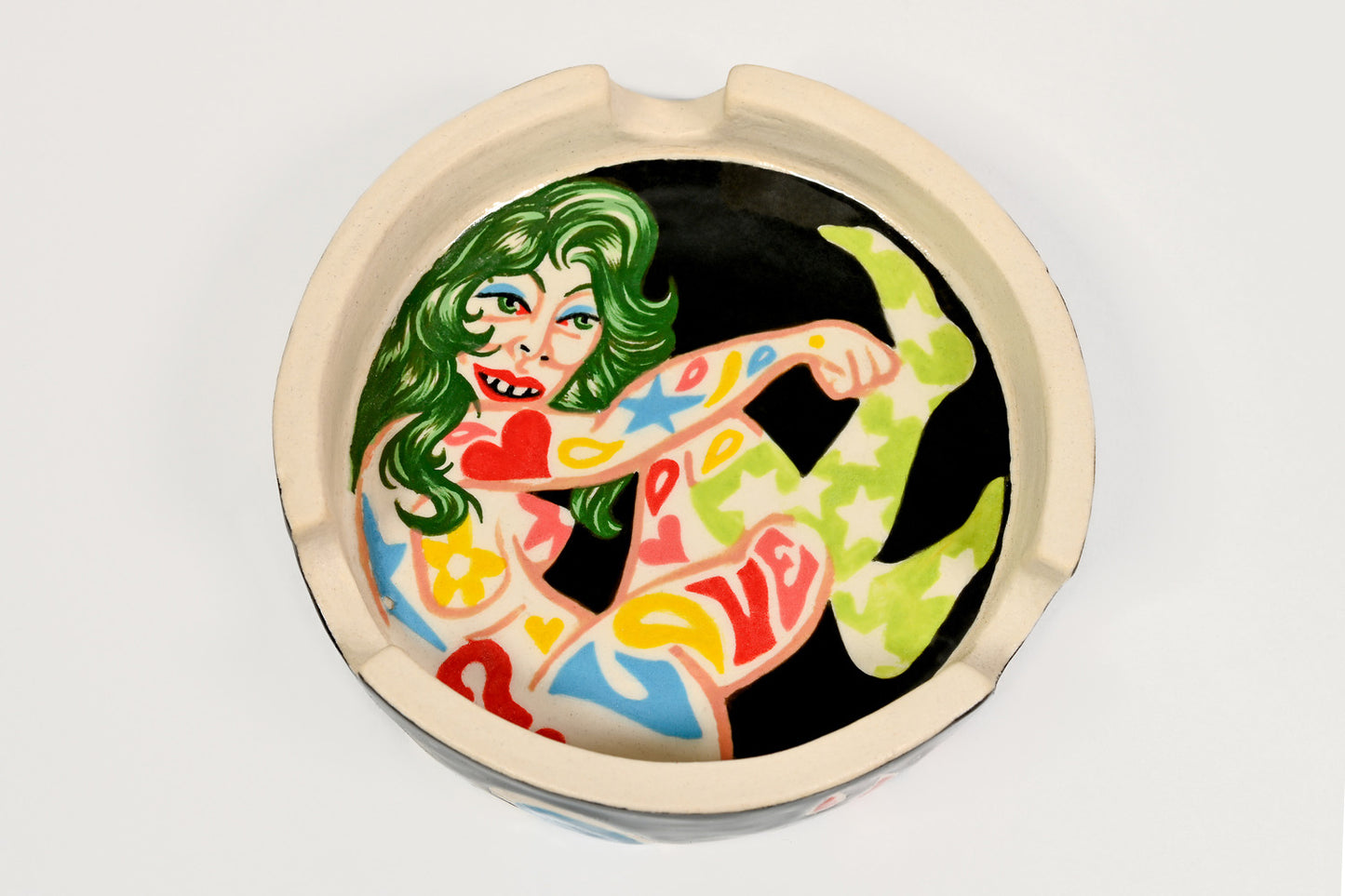 Love Ashtray by Jennifer Calandra