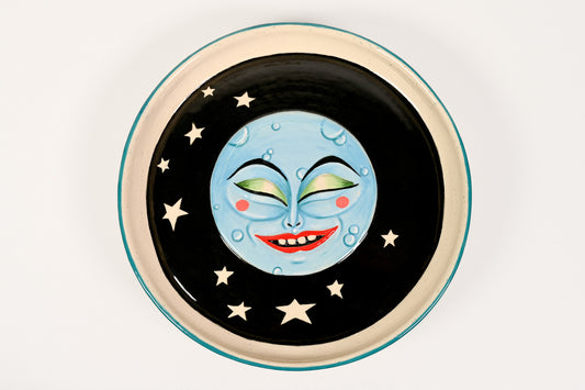 Moon Plate by Jennifer Calandra
